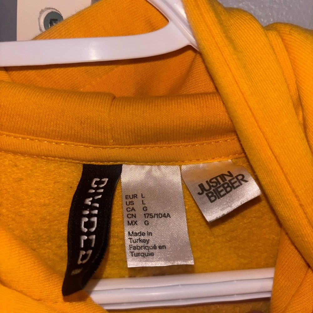 Divided Justin Bieber Purpose Tour cropped hoodie - Picture 3 of 4